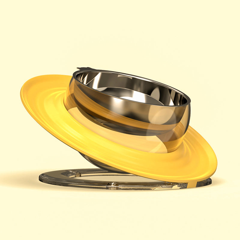 Anti-overturning Cat & Dog Food Bowl | Stainless Steel | 6 Colors