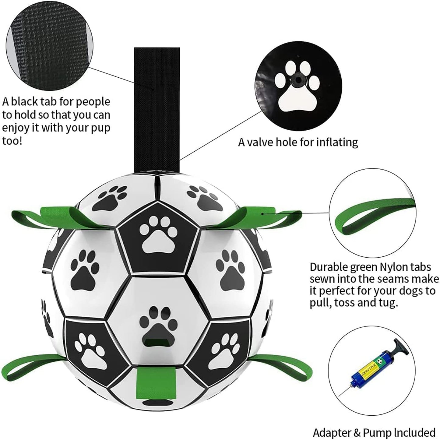 DogKick Interactive Dog Soccer Ball