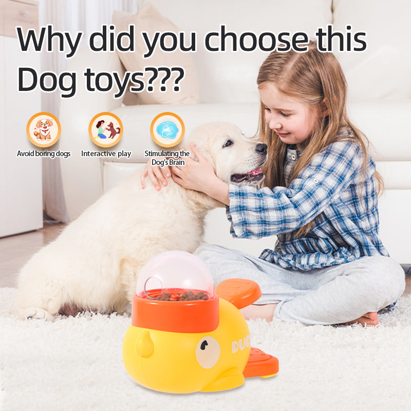 Duck Puzzle Feeder – Interactive Snack Toy for Smart Cats & Dogs