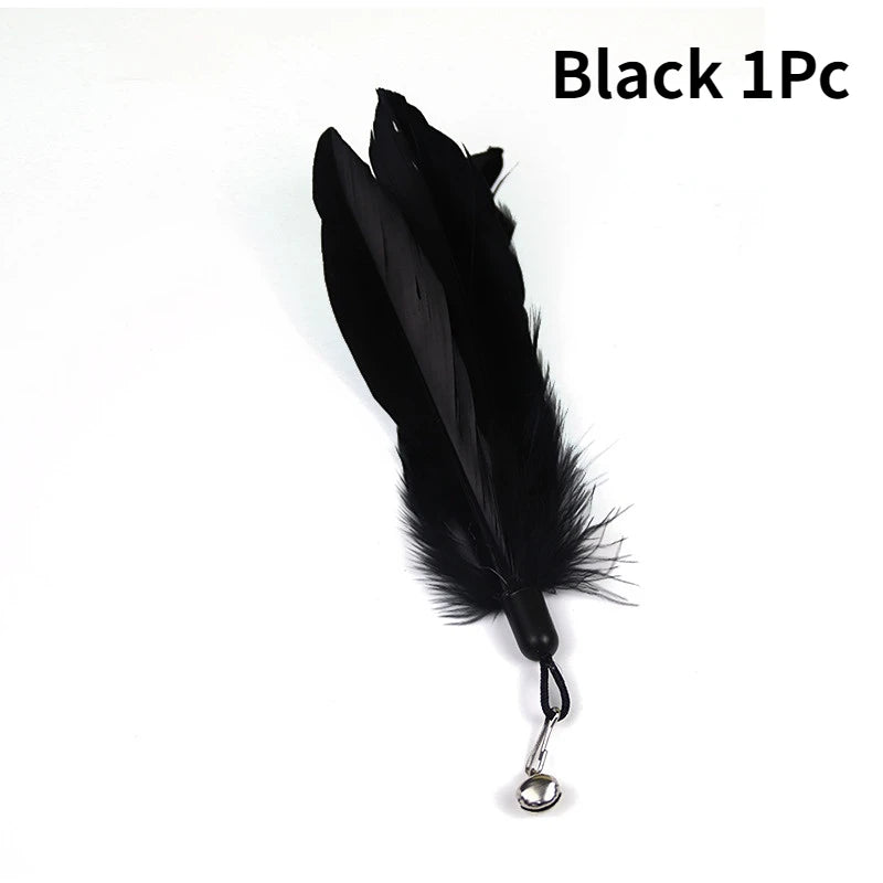 Toy for Kittens Entertaining Bell Feather Playful