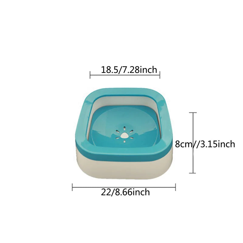 SmartSip Anti-Splash Pet Water Bowl (1L)