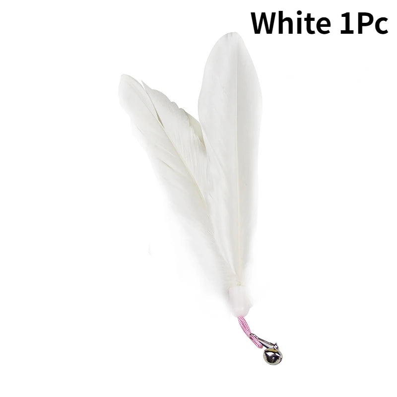 Toy for Kittens Entertaining Bell Feather Playful