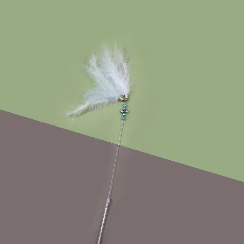 Toy for Kittens Entertaining Bell Feather Playful