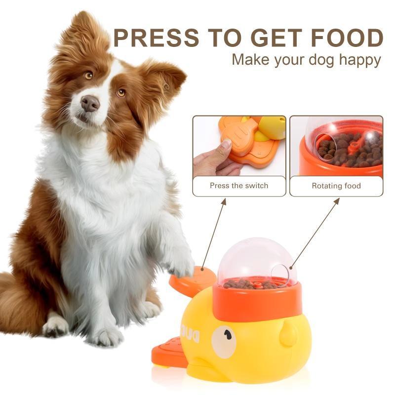 Duck Puzzle Feeder – Interactive Snack Toy for Smart Cats & Dogs