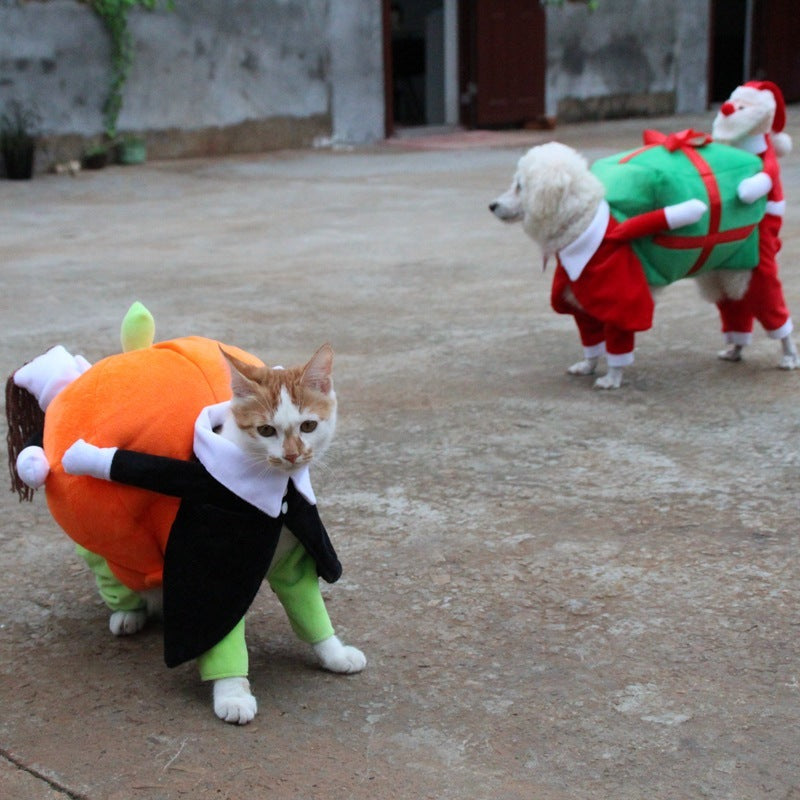Halloween Pumpkin Dog Dresse-UP