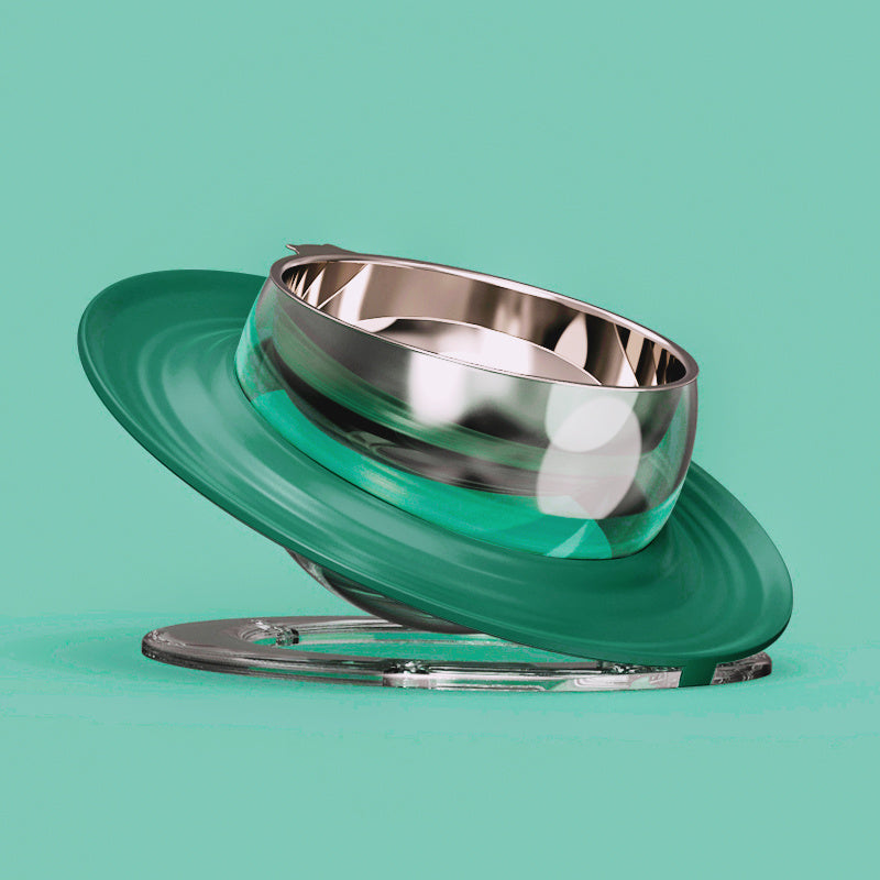 Anti-overturning Cat & Dog Food Bowl | Stainless Steel | 6 Colors