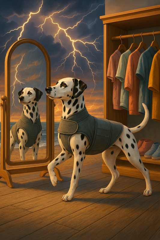 Classic Dog Anxiety Jacket Breathable Thunder Vest For Dogs Thunder Vest For Dogs Anxiety Shirt Dog Clothes For Anxiety Stress
