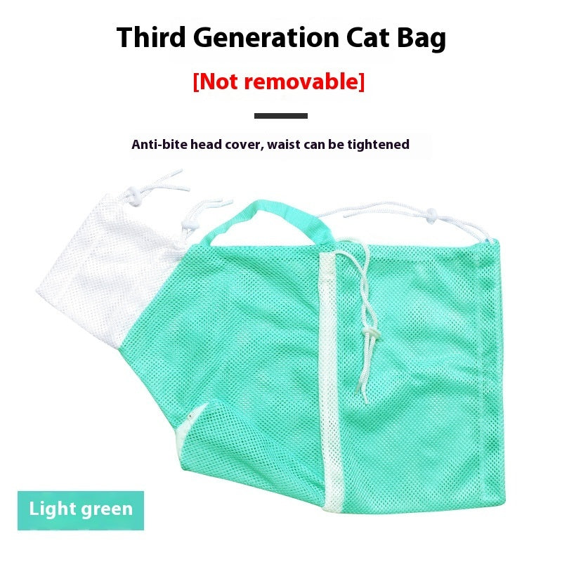 ✂️ Cat Grooming Bag – Safe Grooming Made Easy