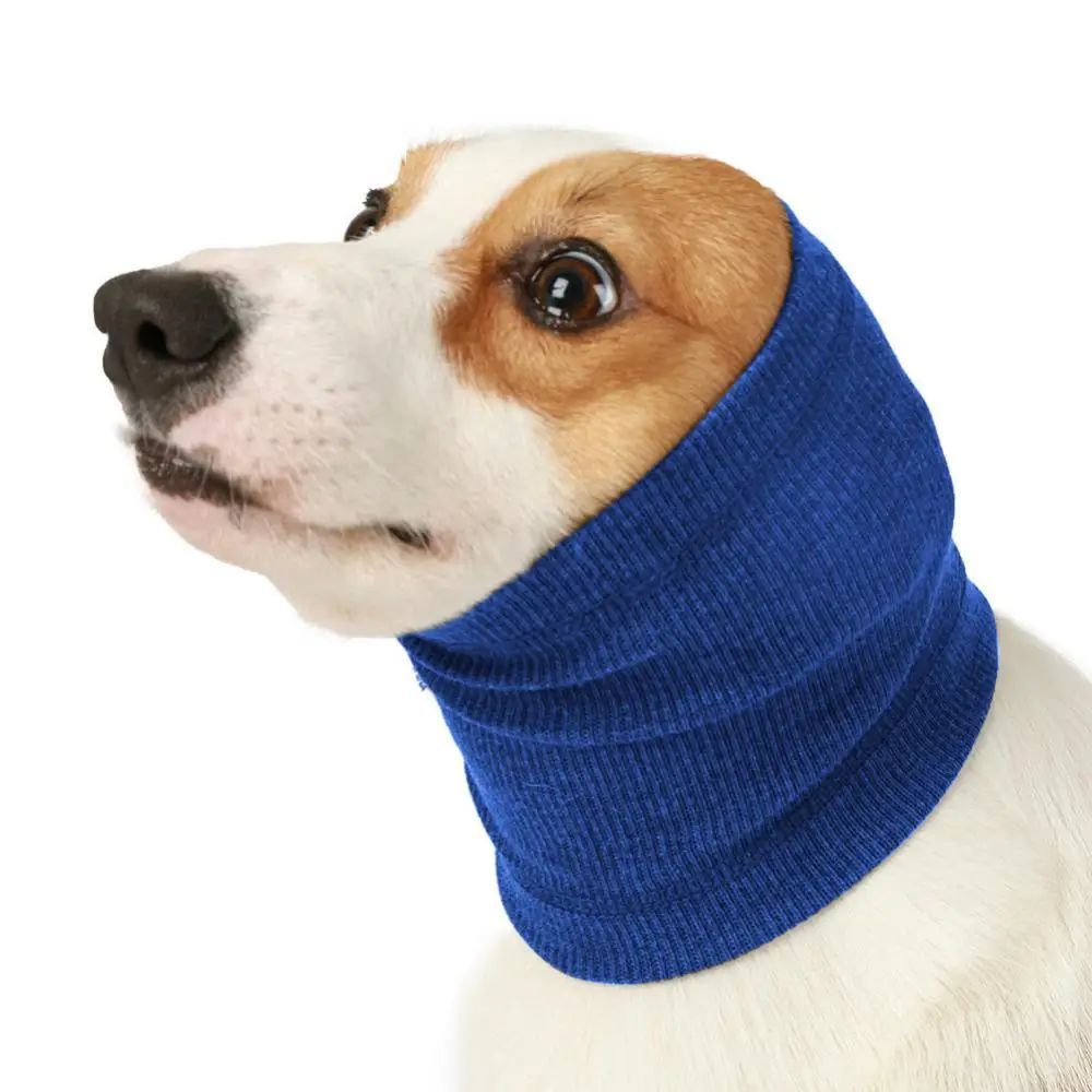 Pet Bath Comfortable Adjustable Anxiety Relief Earmuff For Dogs Noise Cancel Pet Grooming Top-rated Warm Headband Sleek Design