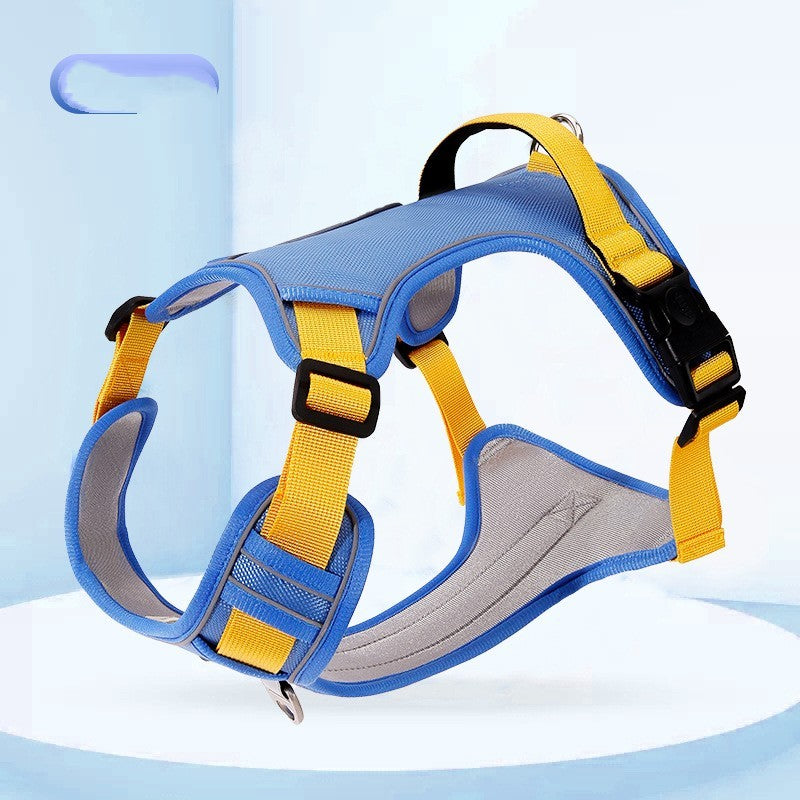 No-Pull Dog Harness with Handle – Padded, Adjustable Oxford (S-XL)