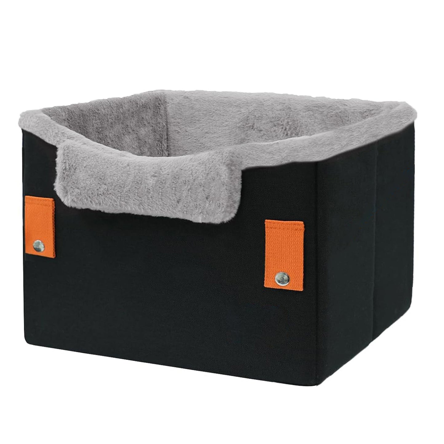 Portable Small Dog Car Seat – Dog Booster Seat for Travel with Clip-On Safety Leash