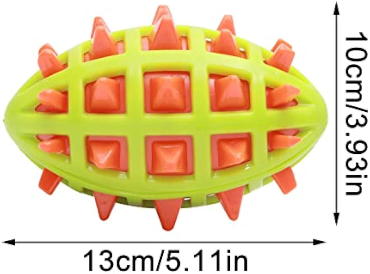 Pet Sounding Dog Teether Ball Indestructible Dog Toys For Aggressive Chewers Cleans Dogs Teeth Dog Throwing Game Anxiety Relief Interactive Dog Toys