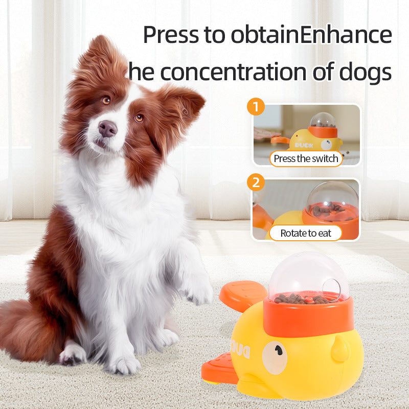 Duck Puzzle Feeder – Interactive Snack Toy for Smart Cats & Dogs