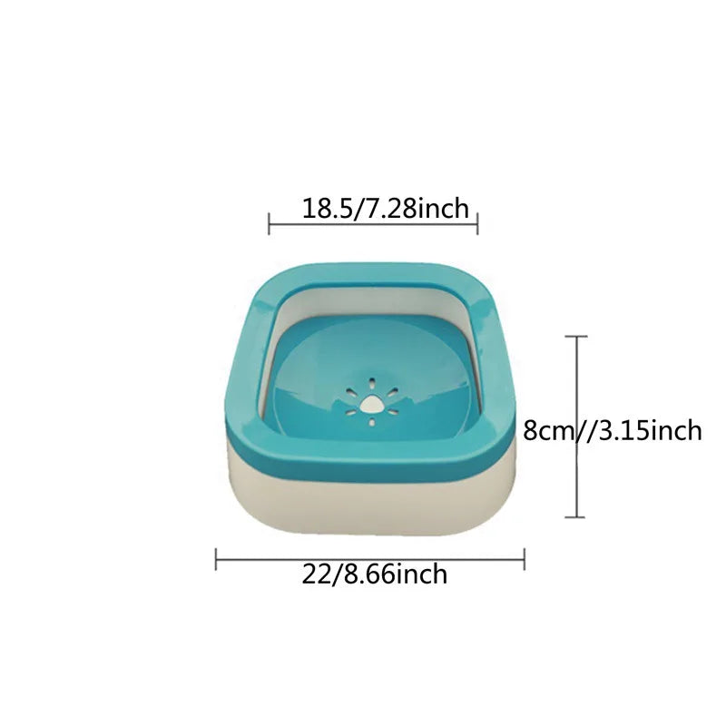 SmartSip Anti-Splash Pet Water Bowl (1L)