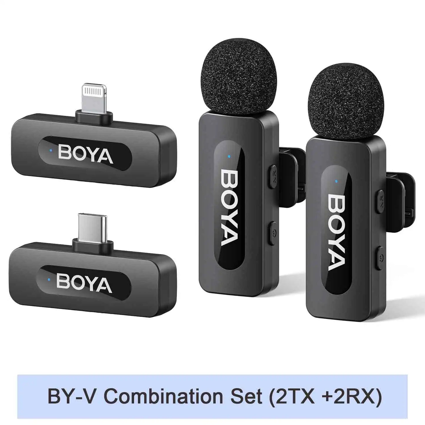 BOYA BY-V Pro: Mini micrófono de solapa inalámbrico