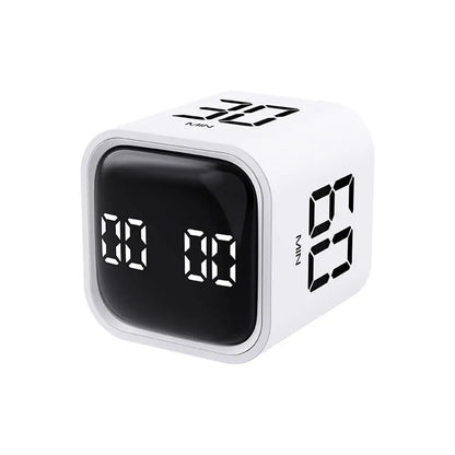 CubeFlow: Temporizador de gravedad con pantalla LED