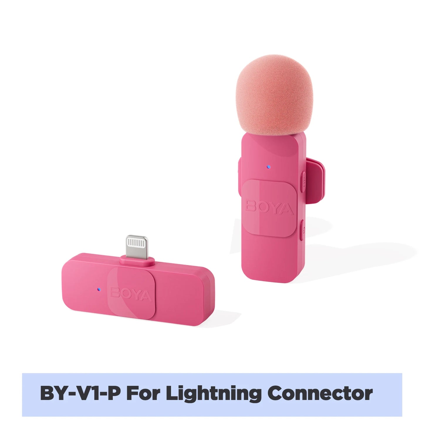 BOYA BY-V Pro: Mini micrófono de solapa inalámbrico