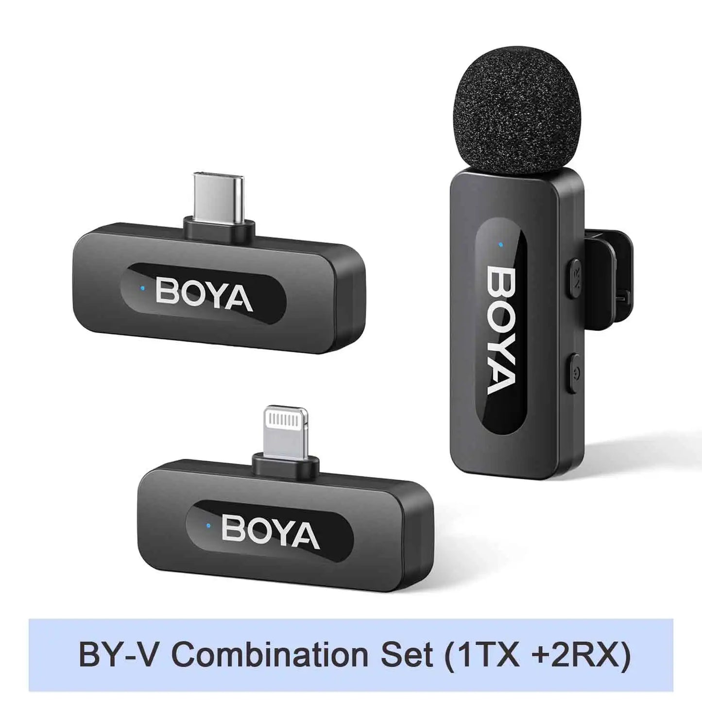 BOYA BY-V Pro: Mini micrófono de solapa inalámbrico