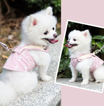 Side view of dog in comfortable harness vest – XPetShop