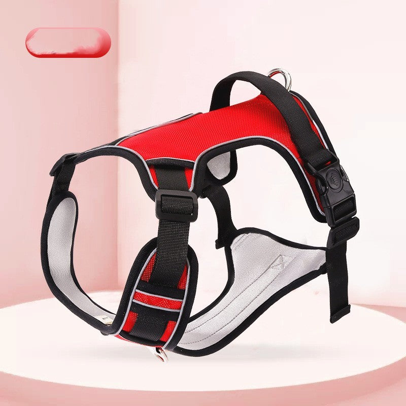 No-Pull Dog Harness with Handle – Padded, Adjustable Oxford (S-XL)