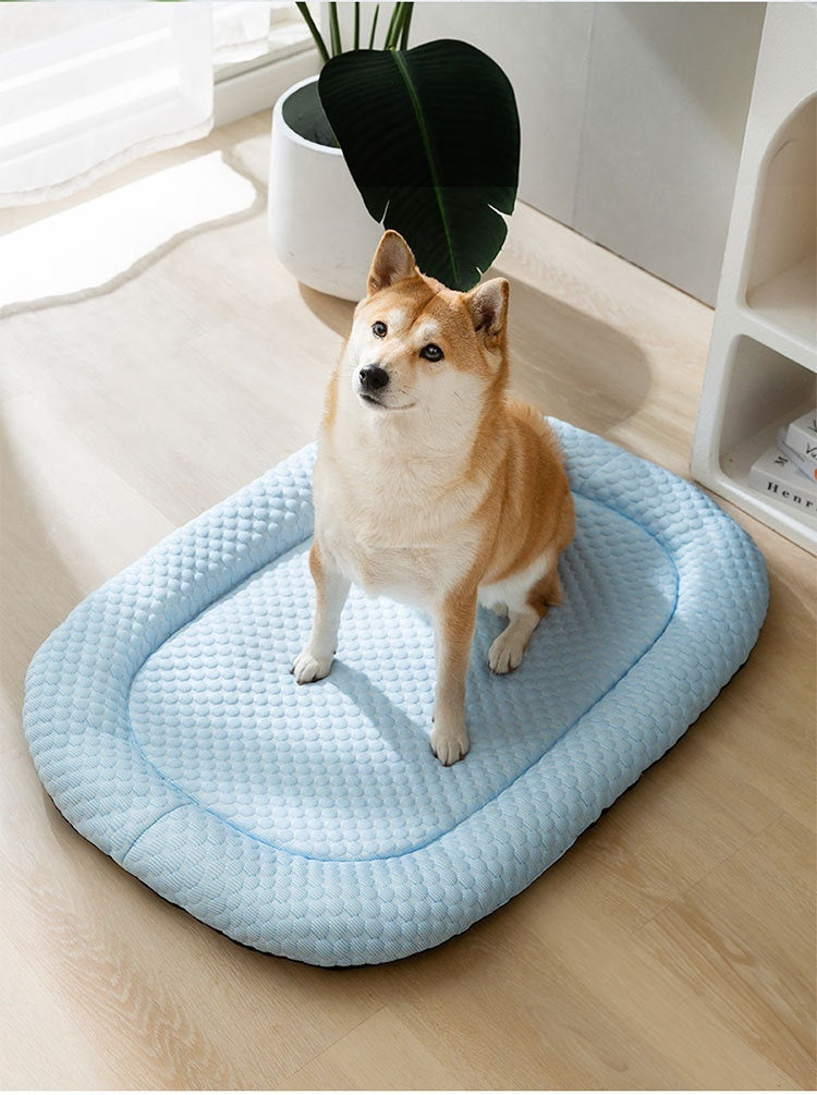 Ice Mat Ice Pad Kennel 3D Cool Mat Breathable Dog Mat