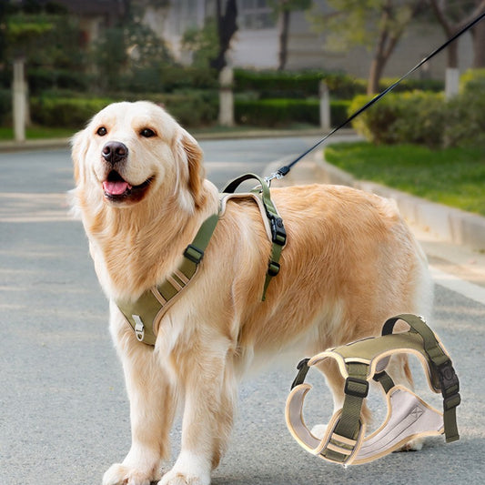 No-Pull Dog Harness with Handle – Padded, Adjustable Oxford (S-XL)