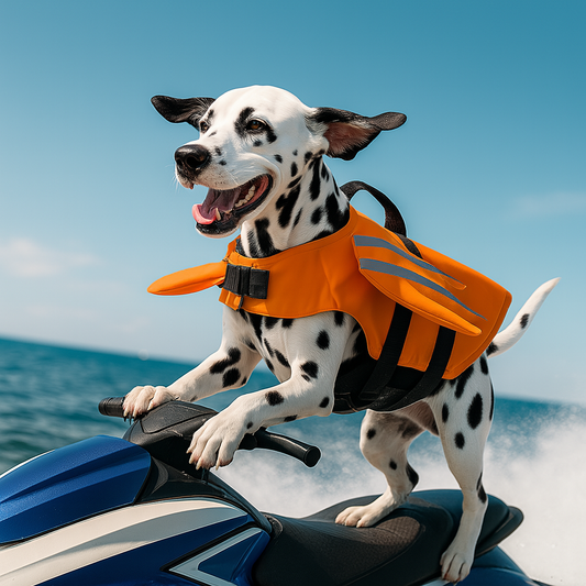 Safety Vest for Dogs on Boats, Beach & Water Sports
