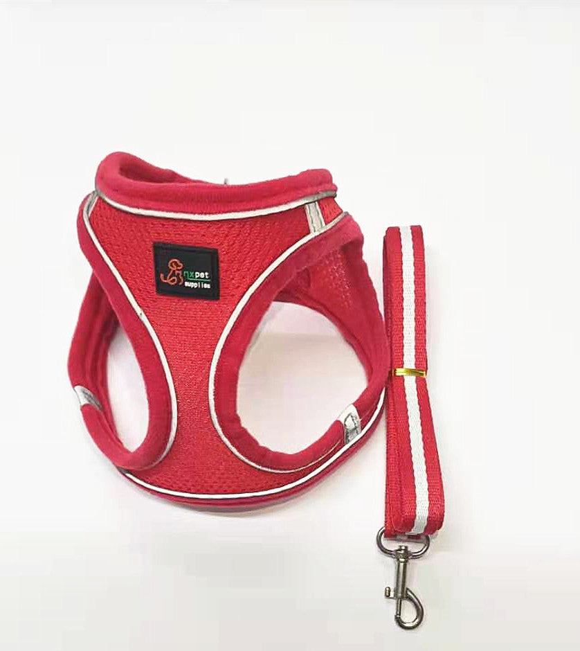 Anti-stroke Reflective Dog Chest Back Cat Leash